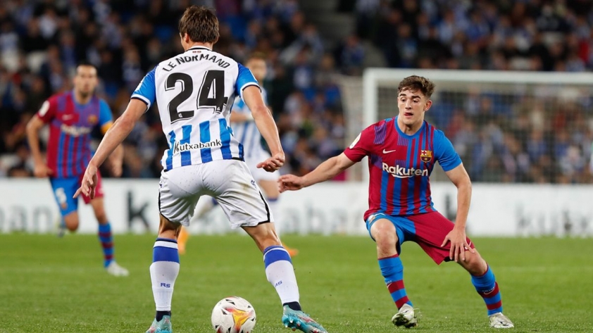 Barca giành chiến thắng tối thiểu trước Sociedad