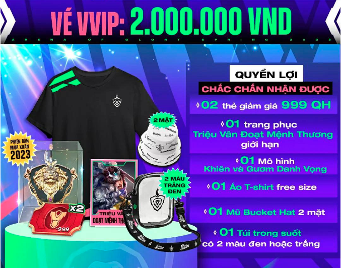 Một số thông tin cần biết trong việc săn vé đến với Chung Kết ĐTDV mùa Xuân 2023 271109