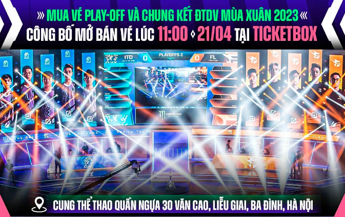 Một số thông tin cần biết trong việc săn vé đến với Chung Kết ĐTDV mùa Xuân 2023 271110
