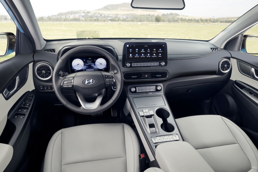 Nội thất Hyundai Kona Electric 2021