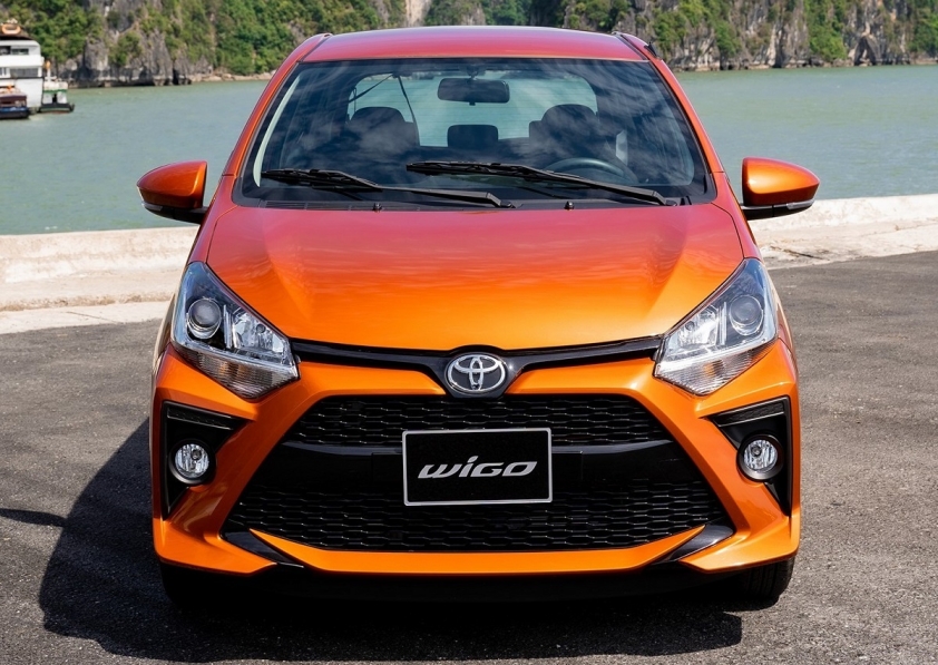 Thiết kế phần đầu xe Toyota Wigo