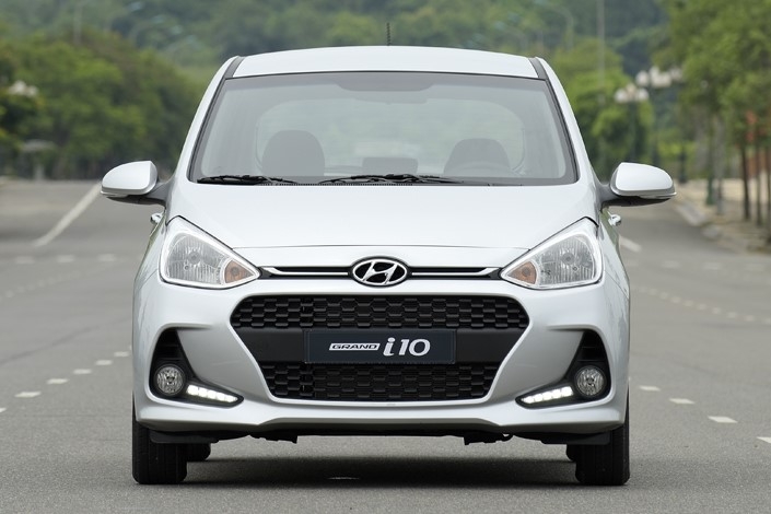 Phần đầu xe Hyundai Grand i10