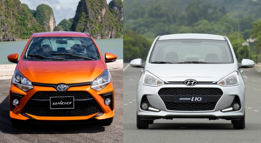 So sánh Toyota Wigo 2021 và Hyundai Grand i10 2021