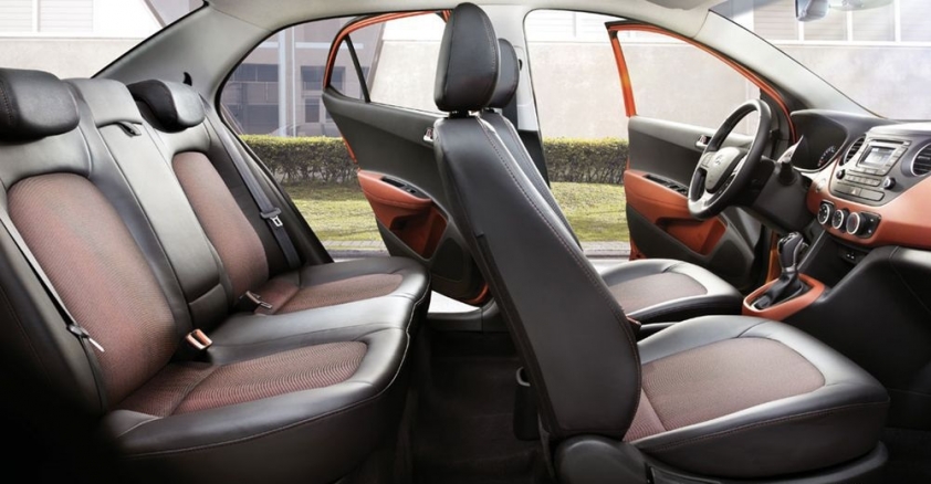 Ghế ngồi trên Hyundai Grand i10