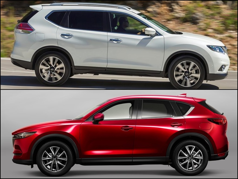 So sánh Nissan X-Trail và Mazda CX-5