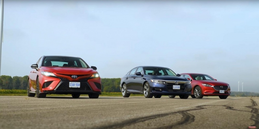 Toyota Camry, Honda Accord và Mazda 6