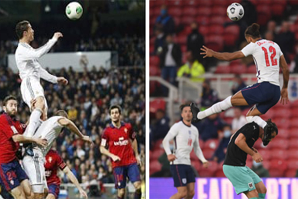 Bật cao như Ronaldo, sao tuyển Anh khiến NHM phát cuồng
