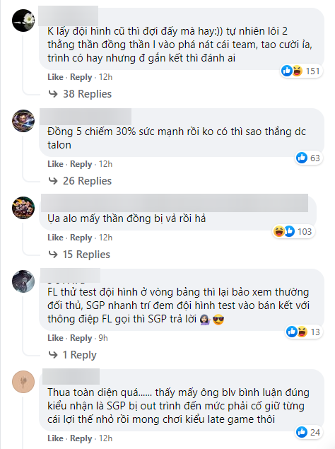 Fan chỉ trích SGP vì thua DTN