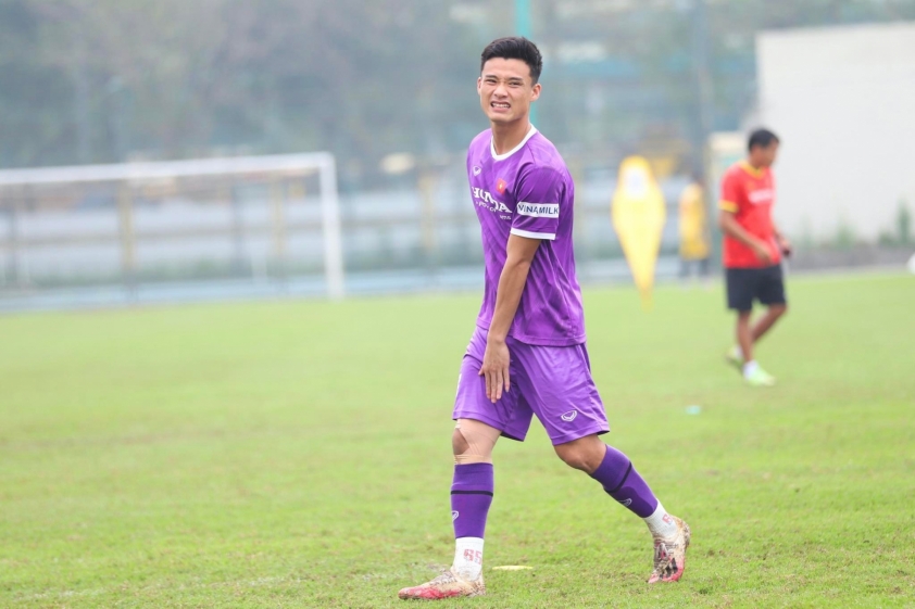 Văn Đạt nhận được nhiều kỳ vọng trên hàng công của U23 Việt Nam.