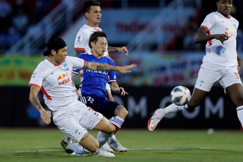 HAGL phải nhận thất bại đáng tiếc trước Yokohama F. Marinos. (Ảnh: Getty)