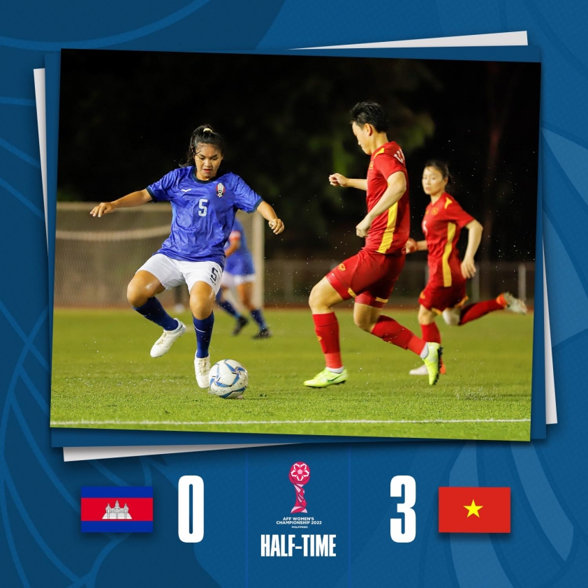 Trực tiếp nữ Việt Nam 3-0 nữ Campuchia: Ra quân thuận lợi? 156003