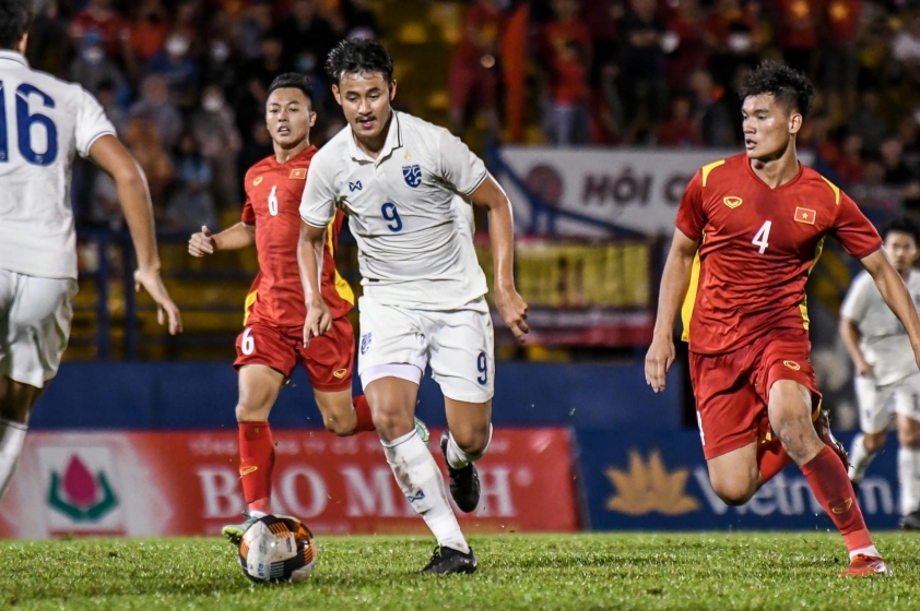 U19 Thái Lan nhận thất bại tối thiểu trước U19 Việt Nam.