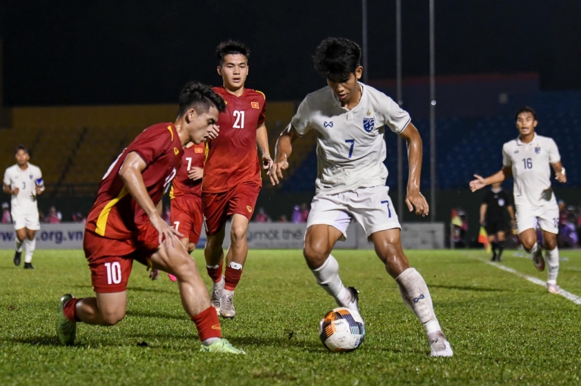 U19 Việt Nam sẽ đối đầu với U19 Malaysia ở trận chung kết. (Ảnh: FAT)