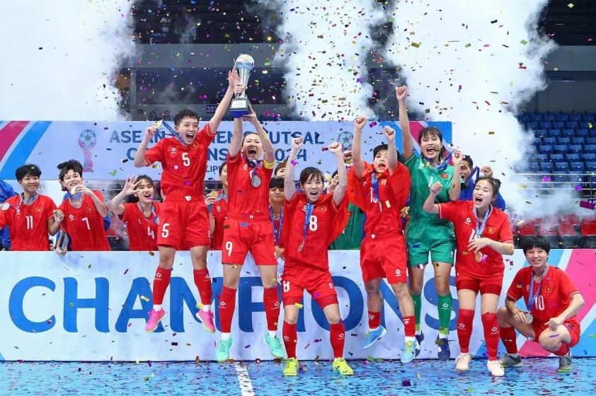 Việt Nam hướng tới giải châu Á sau chức vô địch futsal khu vực 564092