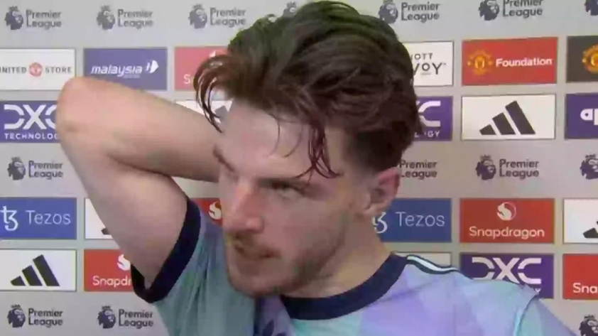CĐV Arsenal tức giận với phát biểu của Declan Rice sau trận hòa MU 602572