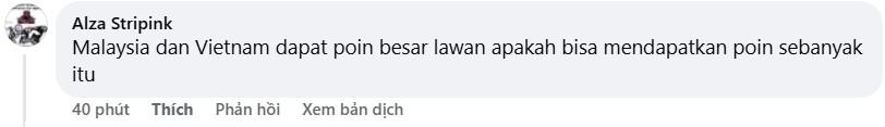 CĐV Indonesia phản ứng khi bị ĐT Việt Nam bỏ xa ở BXH FIFA 614882