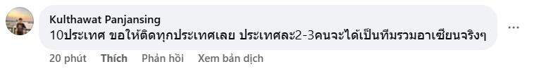 CĐV Thái Lan phản ứng việc HLV Kim Sang Sik dẫn ASEAN All Stars đấu MU 618153