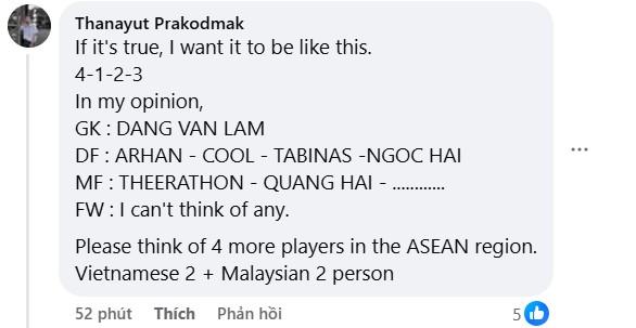 CĐV Thái Lan phản ứng việc HLV Kim Sang Sik dẫn ASEAN All Stars đấu MU 618158