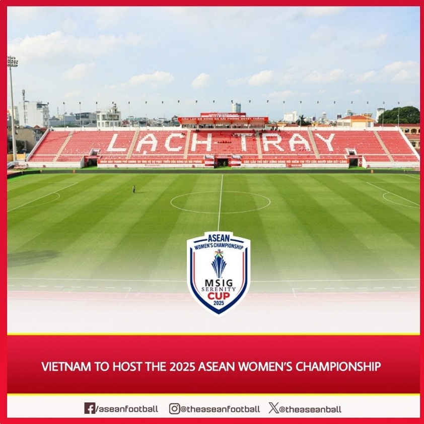 Việt Nam được cho là sẽ làm chủ nhà AFF Cup nữ 2025