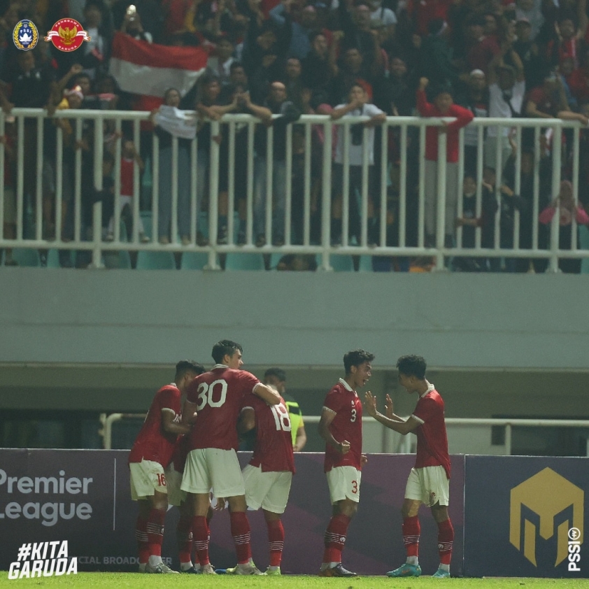 ĐT Indonesia có thêm chiến thắng vang dội trước Curacao (Ảnh: PSSI)