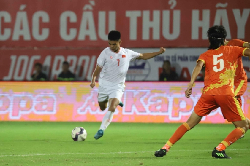 Trực tiếp U20 Việt Nam 2-0 U20 Bhutan: Đăng Dương nhân đôi cách biệt 532212