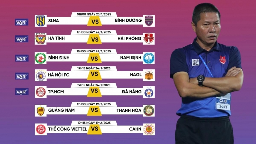 Lịch thi đấu vòng 11 V-League 2024/25: Đại chiến HAGL vs Hà Nội khi nào? 585978