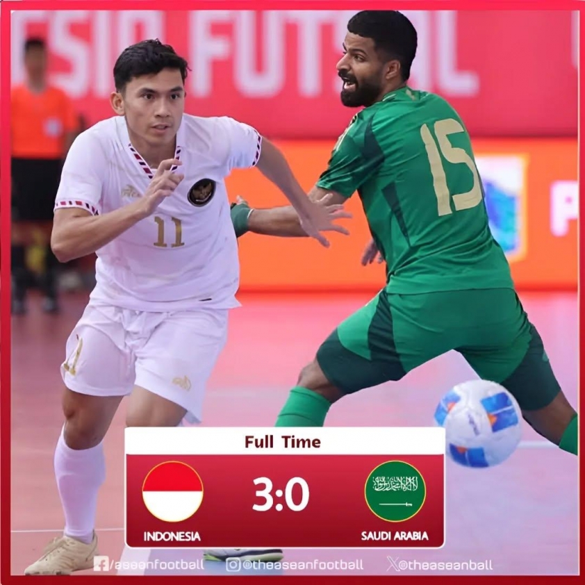 Indonesia thắng đậm Ả Rập Xê Út 3-0 588863