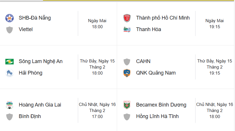 Lịch thi đấu vòng 13 V-League 2024/25: Nóng ngôi đầu bảng 592886