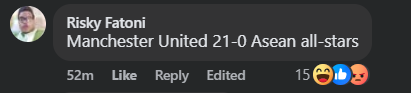 CĐV Đông Nam Á chỉ thẳng tỉ số trận Asean All Stars vs Man United 641207