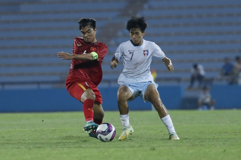 U17 Việt Nam có được phong độ tốt trước khi đối đầu Nepal. (Ảnh: VFF)
