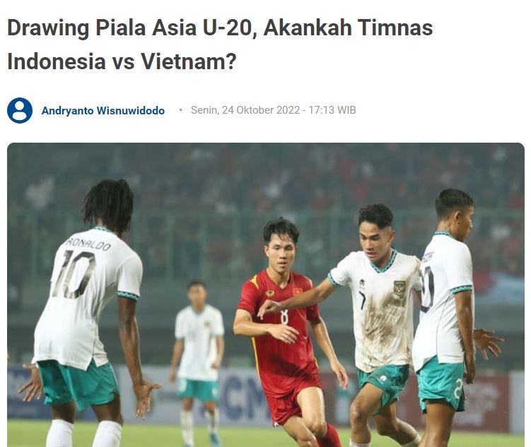 Truyền thông Indonesia 'vẽ' viễn cảnh hấp dẫn nhất cho U20 Việt Nam trước bốc thăm U20 châu Á-208773