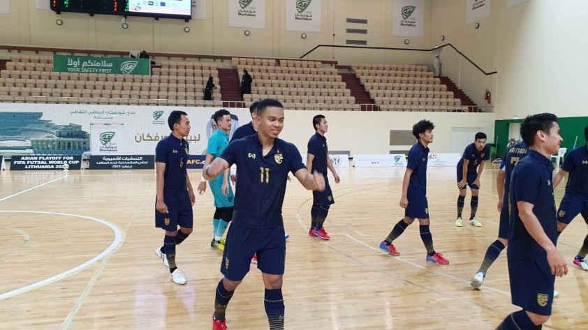 Muahammad đã ghi bàn nâng tỉ số lên 2-0 cho ĐT Thái Lan