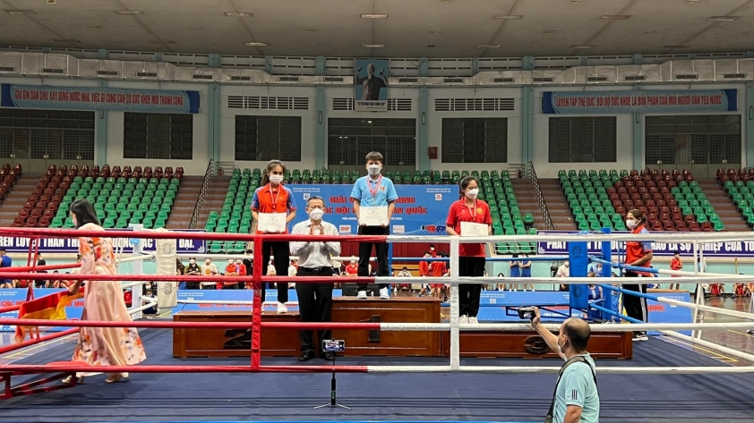 Giành HCV quốc gia, Thu Nhi khẳng định 'cột mốc' trở lại Boxing nghiệp dư 123670