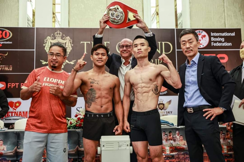 Lịch thi đấu sự kiện tranh đai IBF và WBO Asia 130137