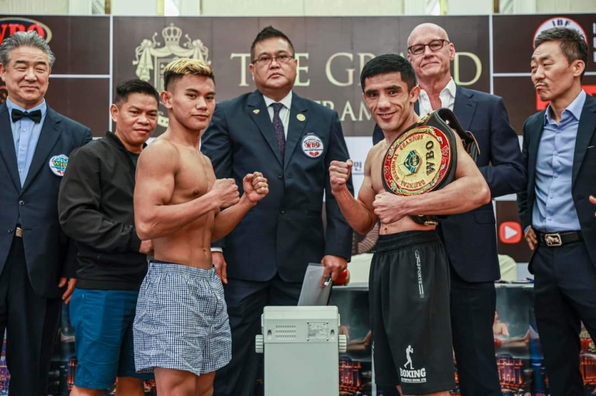 Olimjon Nazarov thành công bảo vệ đai WBO Oriental Asia tại Việt Nam 130359