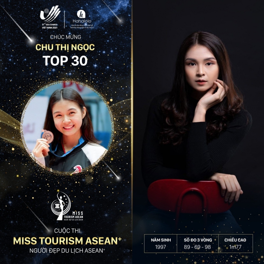 Miss Tourism ASEAN+ 2022: Ngọc nữ bóng chuyền Chu Thị Ngọc lọt Top 30 131046