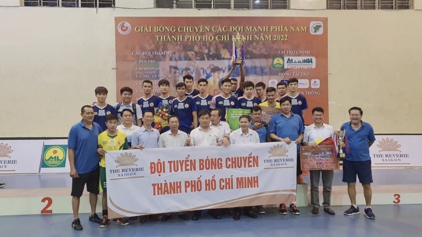 Giải bóng chuyền các đội mạnh phía Nam 2022: Cúp ở lại TP. HCM 132542