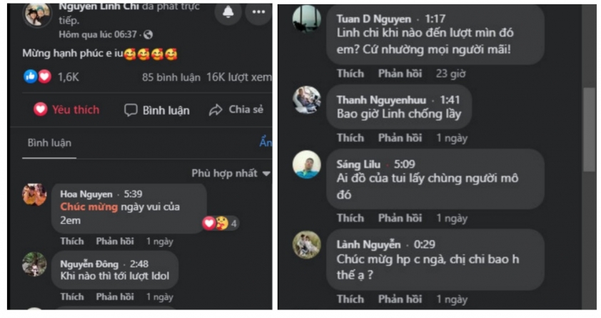 Bùi Ngà đã theo chồng về dinh, NHM tiếp tục chờ đám cưới của Linh Chi 136053