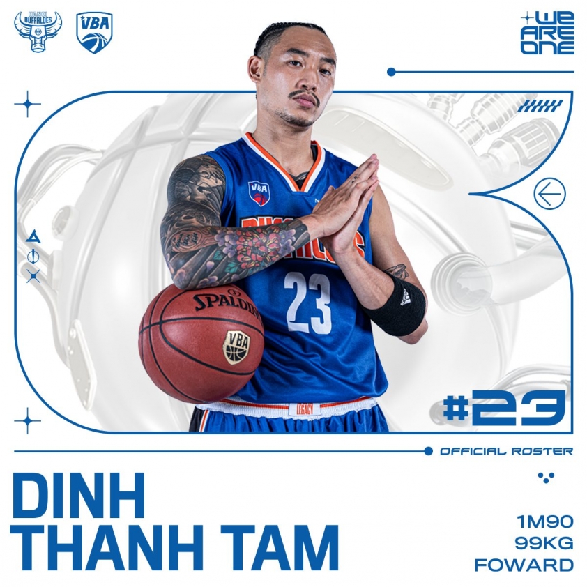 Hanoi Buffaloes công bố danh sách dự VBA 5x5 2022 150945