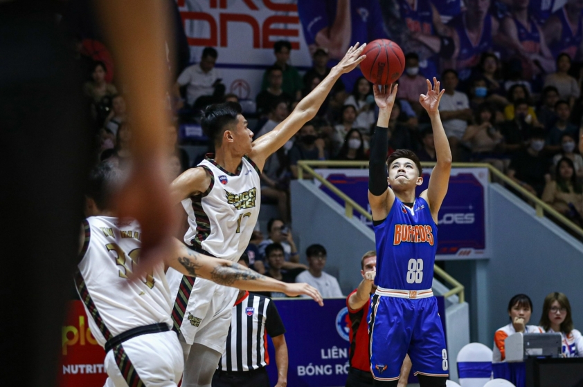 Hanoi Buffaloes bại trận trước Saigon Heat, chỉ ghi 4 điểm ở hiệp cuối 154022