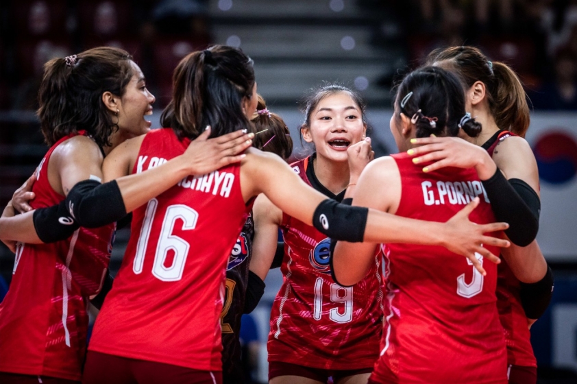Thái Lan thắng lớn sau bão Covid-19, Hàn Quốc thảm bại tại VNL 2022 153770