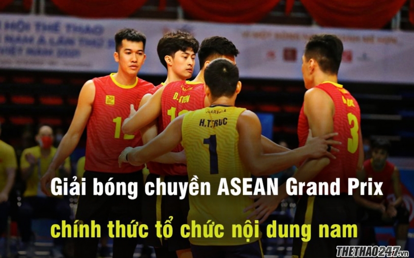 Bóng chuyền nam ASEAN Grand Prix 2022: Đội vô địch nhận gần 600 triệu 162855