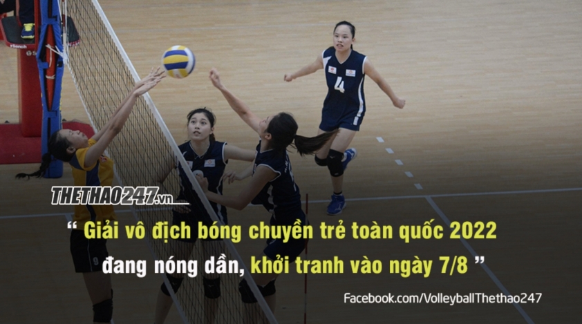 Giải vô địch bóng chuyền trẻ toàn quốc 2022 khởi tranh vào tháng 8 163470