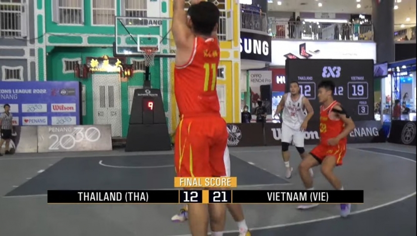 Hủy diệt Thái Lan, bóng rổ nam Việt Nam 'mang chiến thắng' về cho NHM 164612