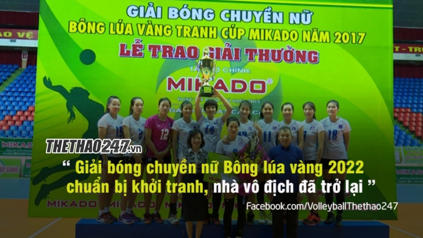 Geleximco Thái Bình 'hồi sinh' giải bóng chuyền nữ Bông lúa vàng 166075