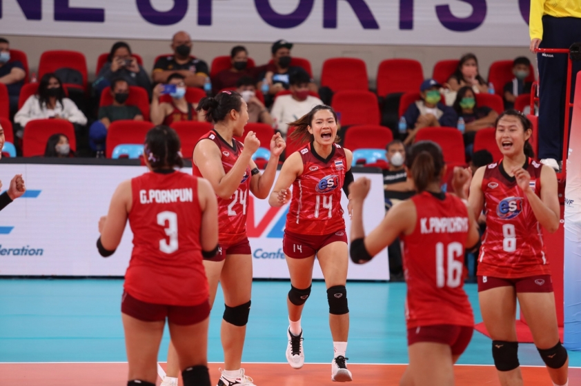 Thái Lan chắc suất dự bán kết AVC Cup 2022, Việt Nam phải chờ kỳ tích-176533
