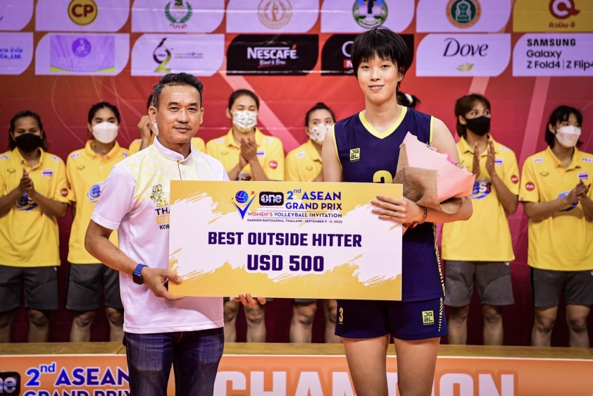 Chủ công xuất sắc nhất ASEAN Grand Prix 2022: Gọi tên Thanh Thúy 185737