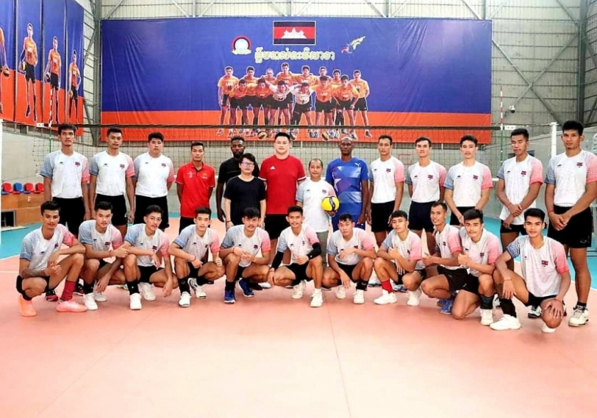 Bóng chuyền nam Campuchia có động thái lớn, hướng tới HCV SEA Games 32 202628