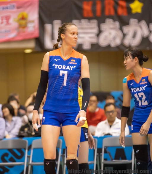 Top 5 cầu thủ nữ cao nhất V.League bóng chuyền Nhật: Thanh Thúy 1m93 thứ mấy? 210108