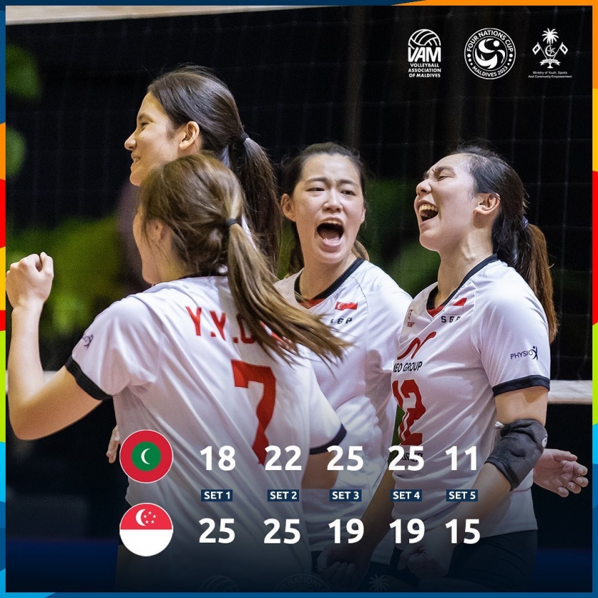 Hai đại diện ĐNÁ vô địch giải bóng chuyền Four Nations Cup 2023 253418